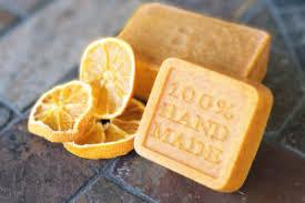 hand making soap