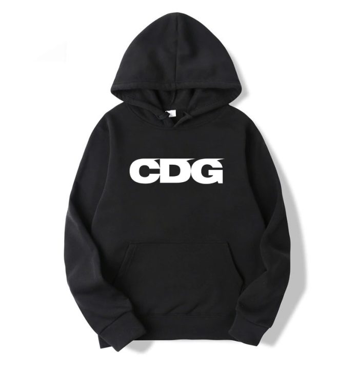CDG New Black Hoodie
